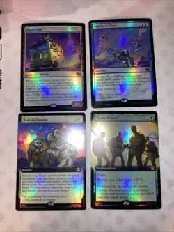 magic the gathering TMNT Foi Rare & Mythic Lot (30+) - Image 3