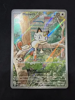 Meowth 106/094 Phantasmal Flames English Pokemon Card TCG - Image 1