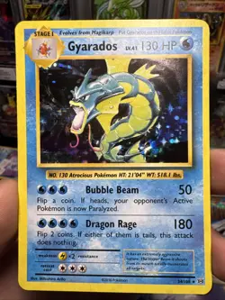 2016 Pokemon Gyarados 34/108 Evolutions Reverse Holo NM - Image 1