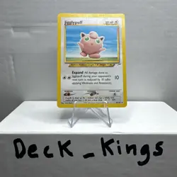Jigglypuff 44/105 Vintage Pokemon Neo Destiny Set 2002 -WOTC - NM - Image 1