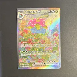 Pokemon TCG Venusaur ex Scarlet & Violet 151 Special Illustration Rare Holo 198… - Image 1