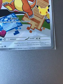 Pokemon TCG Charmander MEP 038 Black Star Promo First Partners Promo 30th - Image 4