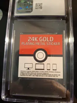 Psyduck-Pokemon Candy Stickers (2023) Korean Striking 24k Gold Plating - Image 2