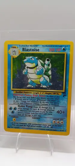 Pokemon Base Set 2 Squirtle Wartortle Blastoise Lot Wizards TCG 2000 English - Image 4