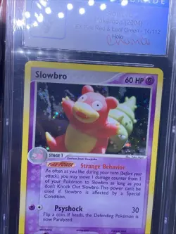 Pokemon 2004 Slowbro FireRed & LeafGreen #14/112 Cgc 9 Chumlee Collection - Image 2
