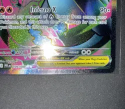 Mega Charizard x Ex 109/094 English Pokemon TCG Full Art Secret Rare NM - Image 3