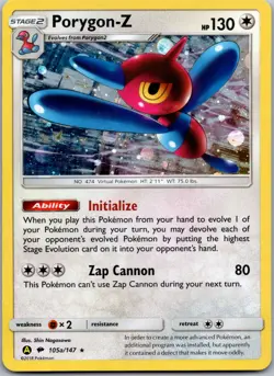 Porygon-Z 105a/147 - Alternate Art Promos Pokemon NM Holofoil - Image 1