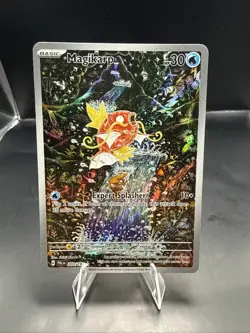 Pokemon TCG Magikarp 203/193 Sv02: Paldea Evolved Illustration Rare Holo - Image 3