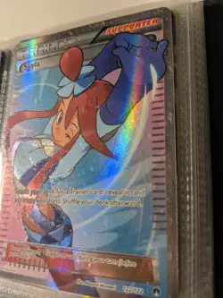Pokemon Skyla Ultra Rare Full Art Trainer Holo 122/122 Breakpoint English - Image 2