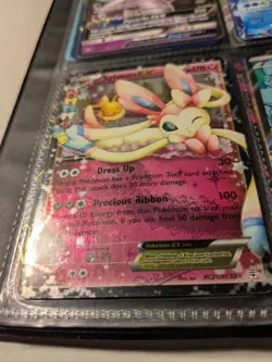 Pokemon Sylveon EX Ultra Rare Full Art Holo RC21/RC32 Generations English - Image 1