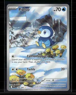 Pokemon 2025 Scarlet & Violet Phantasmal Flames Piplup #98/94 - Image 1