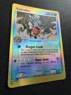 2003 Pokemon EX Dragon Gyarados 32/97 Reverse Holo Rare Vintage - Image 2