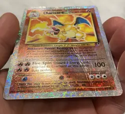 Raw Vintage Pokemon TCG Charizard Legendary Collection 3/110 Reverse Holo Rare - Image 5