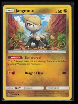 Jangmo-o 98/145 Pokemon Guardians Rising Common Near Mint - Image 1