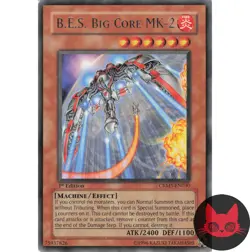 Yugioh B.E.S. Big Core MK-2 CRMS-EN030 Rare 1st Edition LP - Image 1
