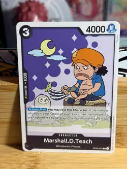 MARSHALL.D.TEACH (092) OP09-092 Emperors in the New World One Piece TCG NM/M - Image 1