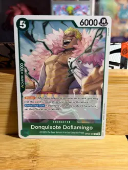DONQUIXOTE DOFLAMINGO OP09-031 Emperors in the New World Foil One Piece TCG NM - Image 1