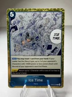 Ice Time EB04-028 (R) Foil One Piece The Azure Sea's Seven - Image 1