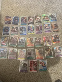 One Piece TCG- SR Lot Of 31 - Image 1