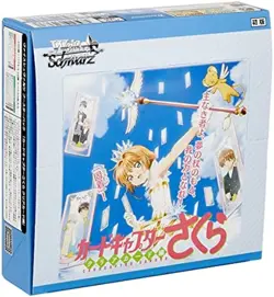 Weiss Schwarz Booster Pack Card Captor Sakura Clear Card Edition BOX F/S wTrack# 4573414713621 - Image 1