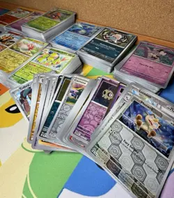 250 Lot Of Pokemon TCG Cards No Energy Mint NM & LP Various Years Packs - Image 1