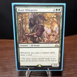 MTG Beast Whisperer Guilds of Ravnica Regular Card NM - Image 1