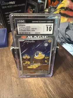 CGC 10 Helioptile 143/132 Illustration Rare Mega Evolution Pokemon Card - Image 1