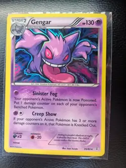 Pokemon TCG Gengar Holo Rare Card 35/83 Generations LP 💎💎💎 - Image 1