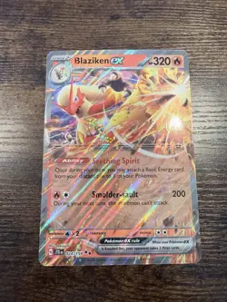 Pokemon TCG Blaziken ex 024/159 Journey Together Jumbo Card Oversized Card Promo - Image 1