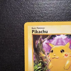 1999 Pokemon Pikachu (Red Cheeks) Base Set Shadowless Card 58/102 NM - Image 3