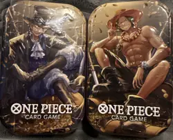 One Piece Card Game Tin Pack Volume 2 OP-13 Set of 2 Brand New Sealed RTS! - Image 1