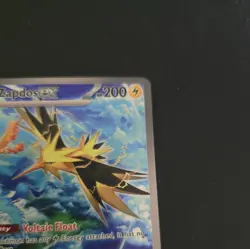 Pokemon TCG Zapdos EX Card 202/165 Scarlet Violet-151 Sir English 2023 NM - Image 4