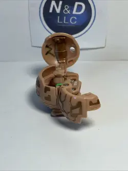 Bakugan Battle Brawlers Subterra Gorem B1 Classic 510G W/Card RARE - Image 4