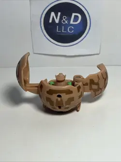 Bakugan Battle Brawlers Subterra Gorem B1 Classic 510G W/Card RARE - Image 5