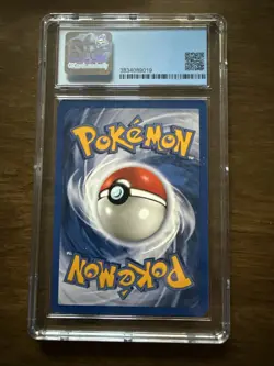 2000 Dark Blastoise Team Rocket Holo Pokemon Card 3/82 CGC 8.5 NM/Mint Swirl 🌀 - Image 2