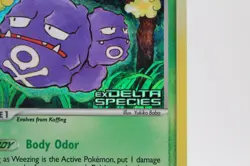 Weezing 33/113 2005 EX Delta Species Stamped Reverse Holo Rare LP Card - Image 2