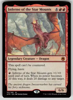 Inferno of the Star Mounts Normal M Adventures in the Forgotten Realms 151 NM - Image 1