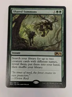 Shared Summons Core Set 2020 - MTG RARE - Image 1
