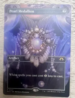 Pearl Medallion Modern Horizons 3 Artifact Regular 347 2024 MTG English NM - Image 1