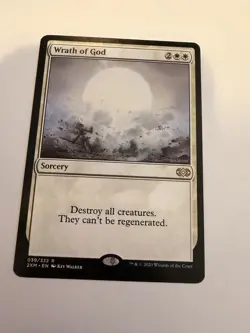 Wrath of God Rare Sorcery White Double Masters 039/332 2020 MTG - Image 1