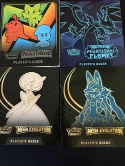 Lot of 12 Pokemon TCG Players Guides from ETB Elite Trainer Boxes Card Game - Image 1