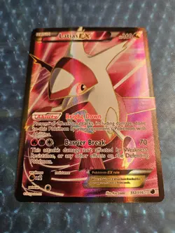 Pokemon Latias EX Full Art Holo Card 112/116. Very Nice Condition Ultra Rare - Image 2