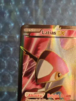 Pokemon Latias EX Full Art Holo Card 112/116. Very Nice Condition Ultra Rare - Image 5