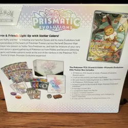 Pokemon TCG Scarlet Violet Prismatic Evolutions Elite Trainer Box ETB New Sealed - Image 2