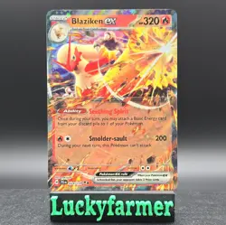 Blaziken ex 024/159 Sv09: Journey Together Holo Double Rare Near Mint NM - Image 1