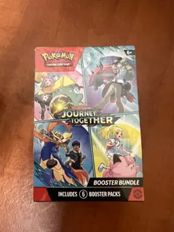 Pokemon TCG: Journey Together Booster Bundle (6 Packs) - Brand New And Sealed - Image 1