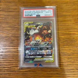 Pokemon Card Reshiram & Charizard GX - Image 1