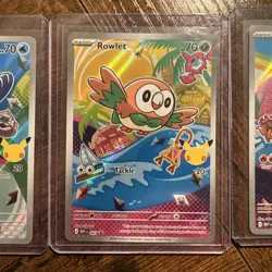 Pokemon TCG First Partner Illustration Collection Popplio 45 Litten 44 rowlet 43 - Image 3