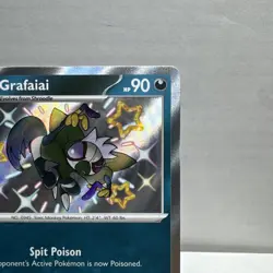 Grafaiai #190/091 Pokemon TCG SV: Paldean Fates Baby Shiny Rare NEAR MINT NM - Image 4