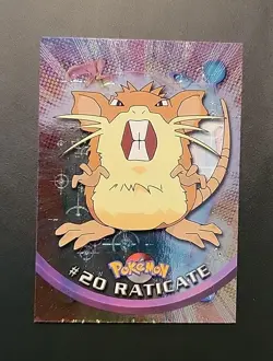 MP! Raticate #20 HOLO FOIL TARGETS Topps Pokemon Black Label - Image 1
